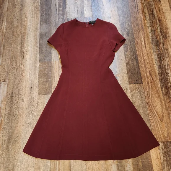 Theory | Dresses | Theory Fit Flare Dress | Poshmark